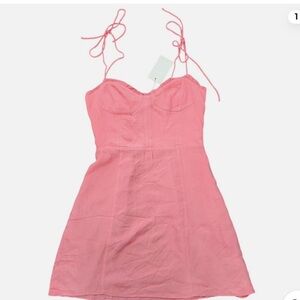 Aritzia wildred fable pink candy Dress sz 2